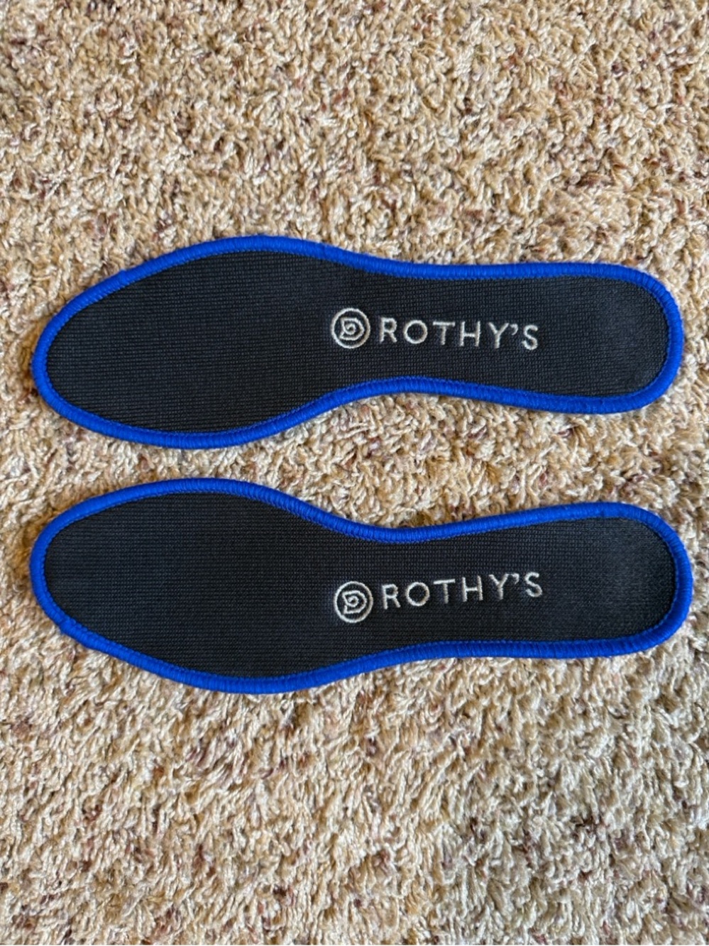 Rothy's Round Toe Birdseye Flats Size 7.5 Navy Blue - Picture 5 of 8